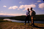 Lester and his son Brian, Denali Wilderness